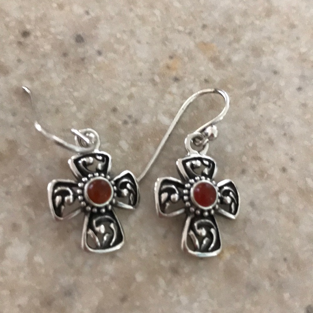 Barse sterling silver with carnelian stone